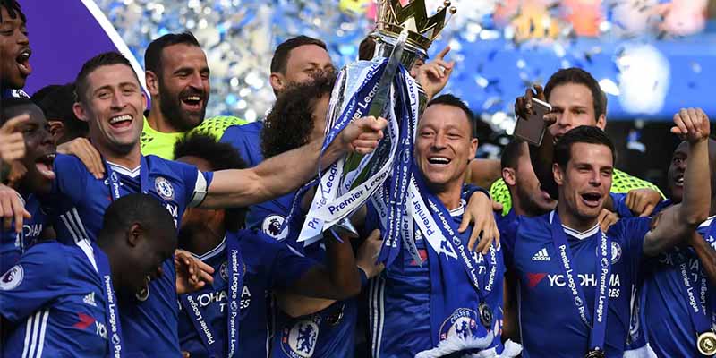 Chelsea cũng đã từng 5 lần vô địch Premier League
